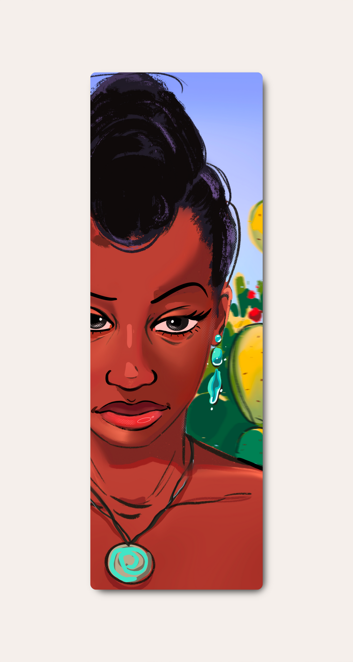 Girl In the Wind Bookmark